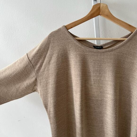 Talbots Beige Crew Neck Sweater - Picture 4 of 5